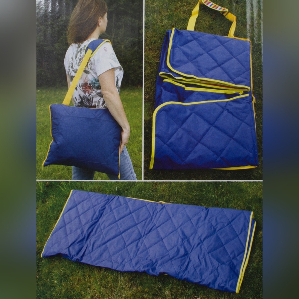 Picnic Blanket‎ - Large Beach Blanket - Outdoor Travel Picnic Mat Blue